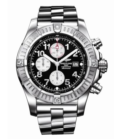 Review Breitling Super Avenger Reverse Panda Replica watch A1337011.B682